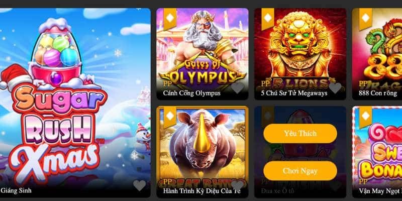 Đối tác Pragmatic Play sở hữu nhiều điểm nhấn